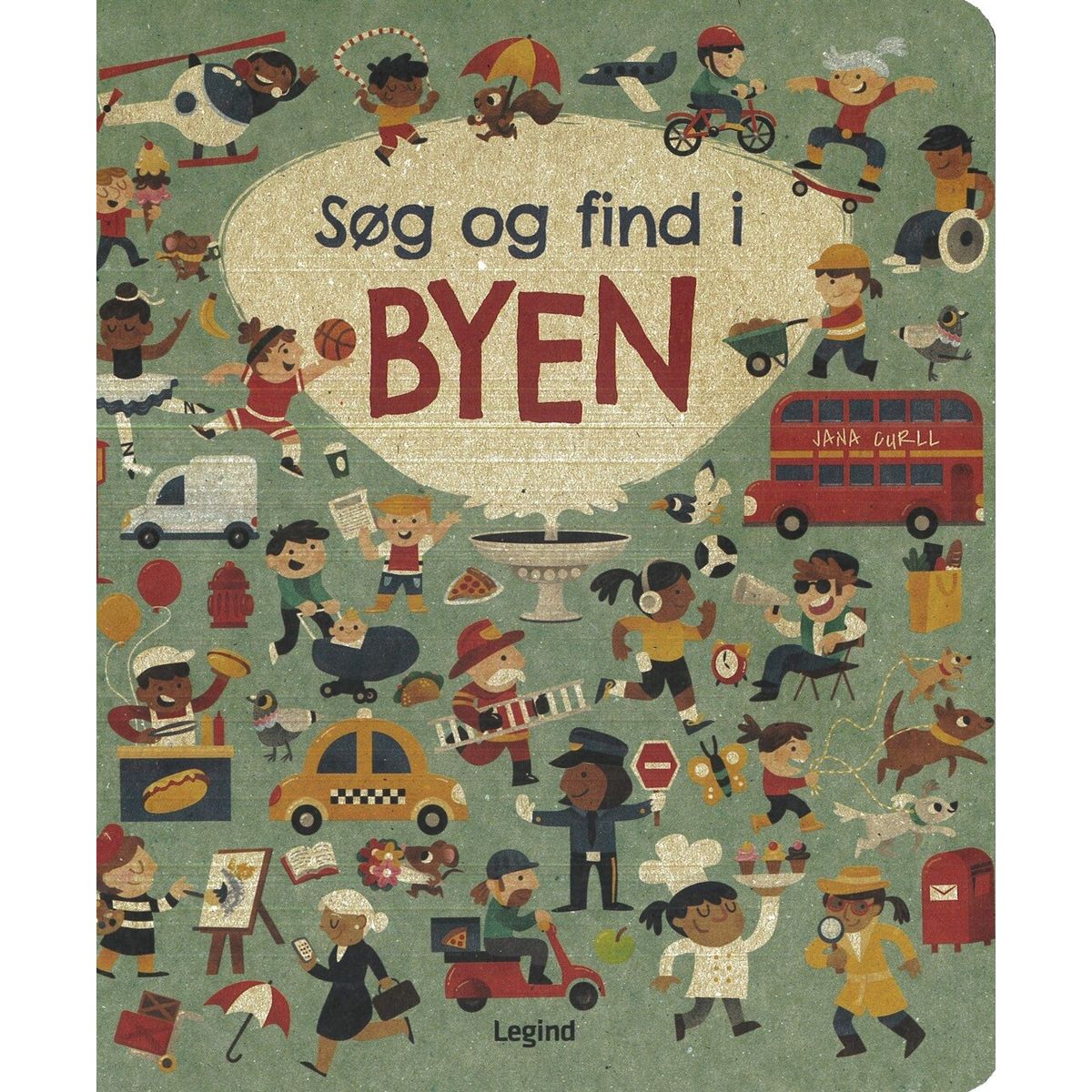 Søg Og Find I Byen - Bog