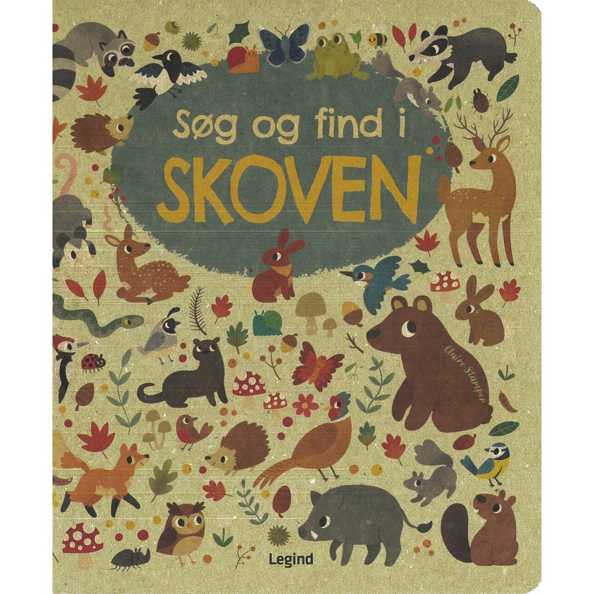 Søg Og Find I Skoven - Bog