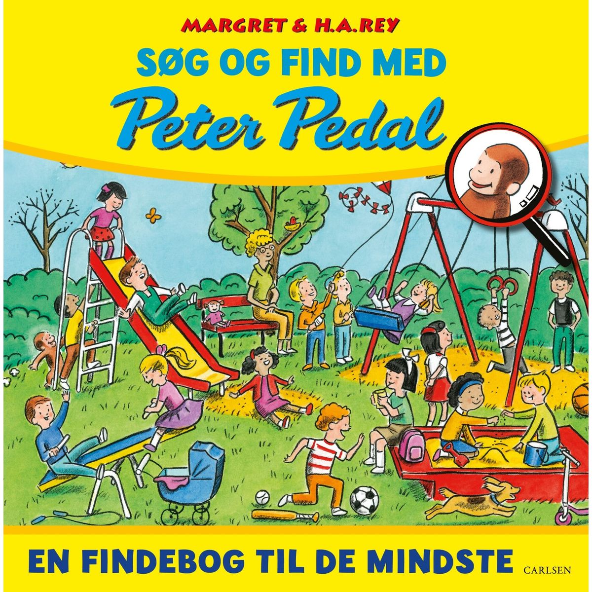 Søg Og Find Med Peter Pedal - En Findebog Til De Mindste - H. A. Rey - Bog