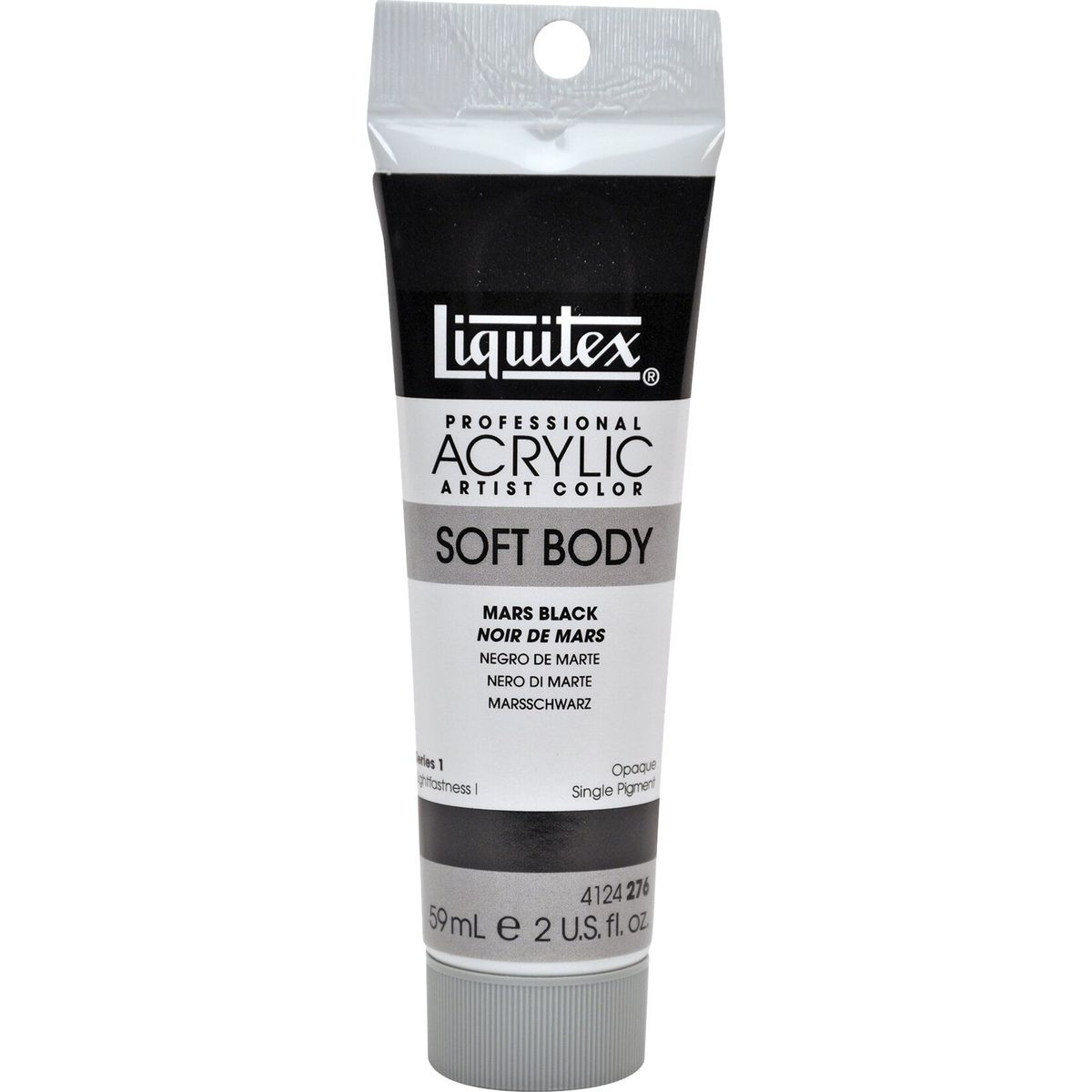 Liquitex - Akrylmaling - Soft Body - Mars Black 59 Ml