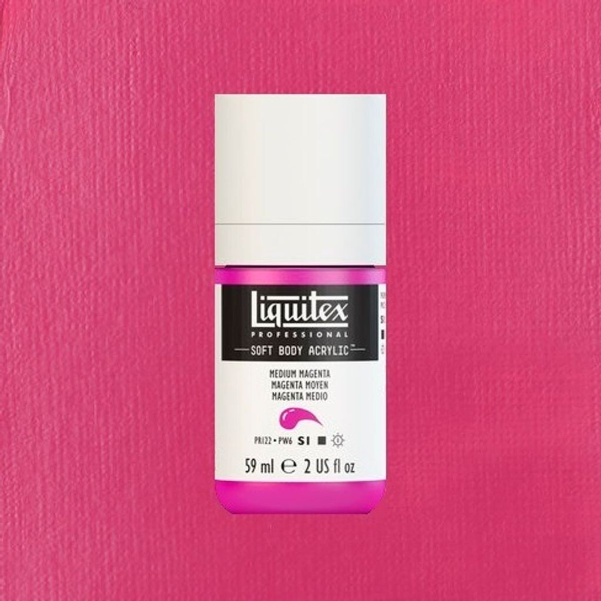 Liquitex - Akrylmaling - Soft Body - Medium Magenta 59 Ml