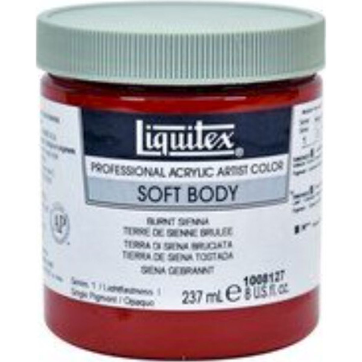 Liquitex - Akrylmaling - Soft Body - Burnt Sienna 237 Ml