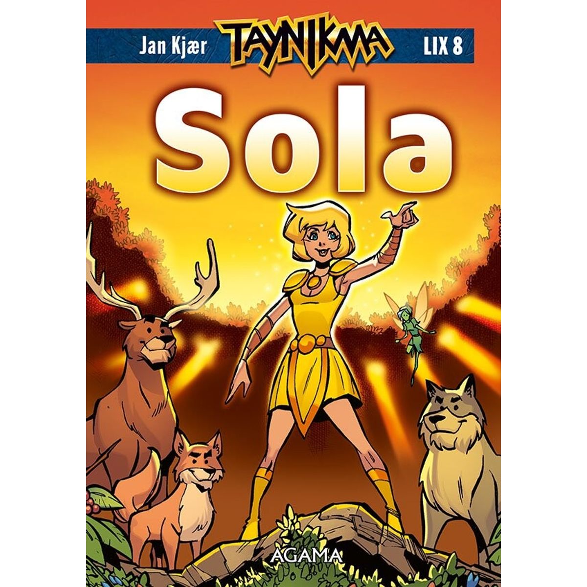 Taynikma: Sola - Lix 8 - Jan Kjær - Tegneserie