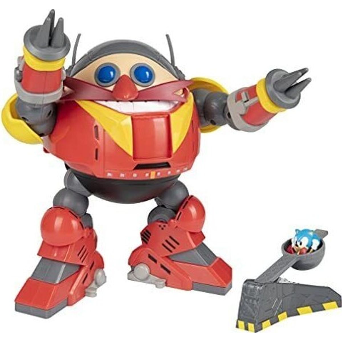 Sonic The Hedgehog Legetøj - Giant Eggman Robot Battle Legesæt