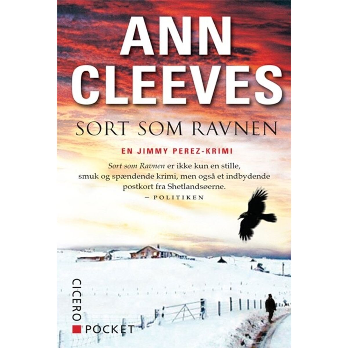 Sort Som Ravnen - Ann Cleeves - Bog