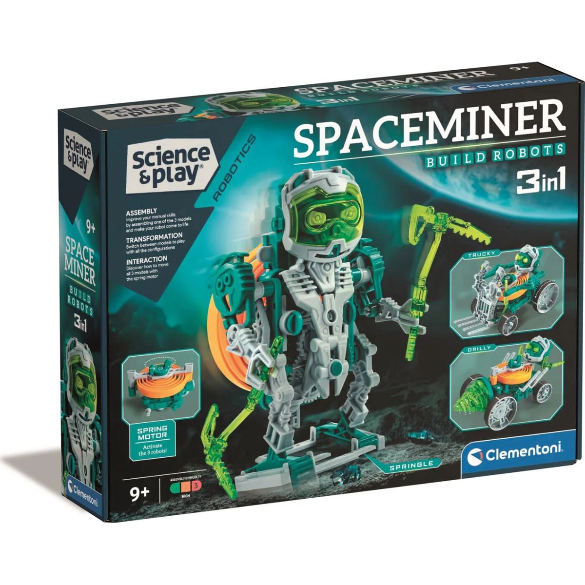 Clementoni - Science & Play Robotics - Spaceminer