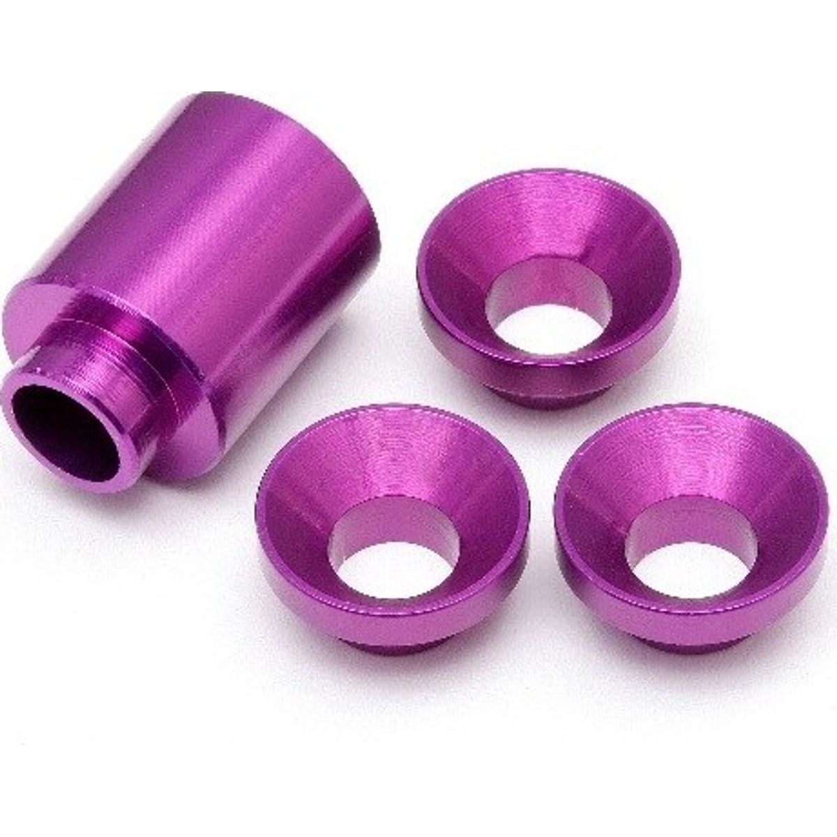 Spacer Set For Clutch Bell Holder (purple) - Hp87459 - Hpi Racing