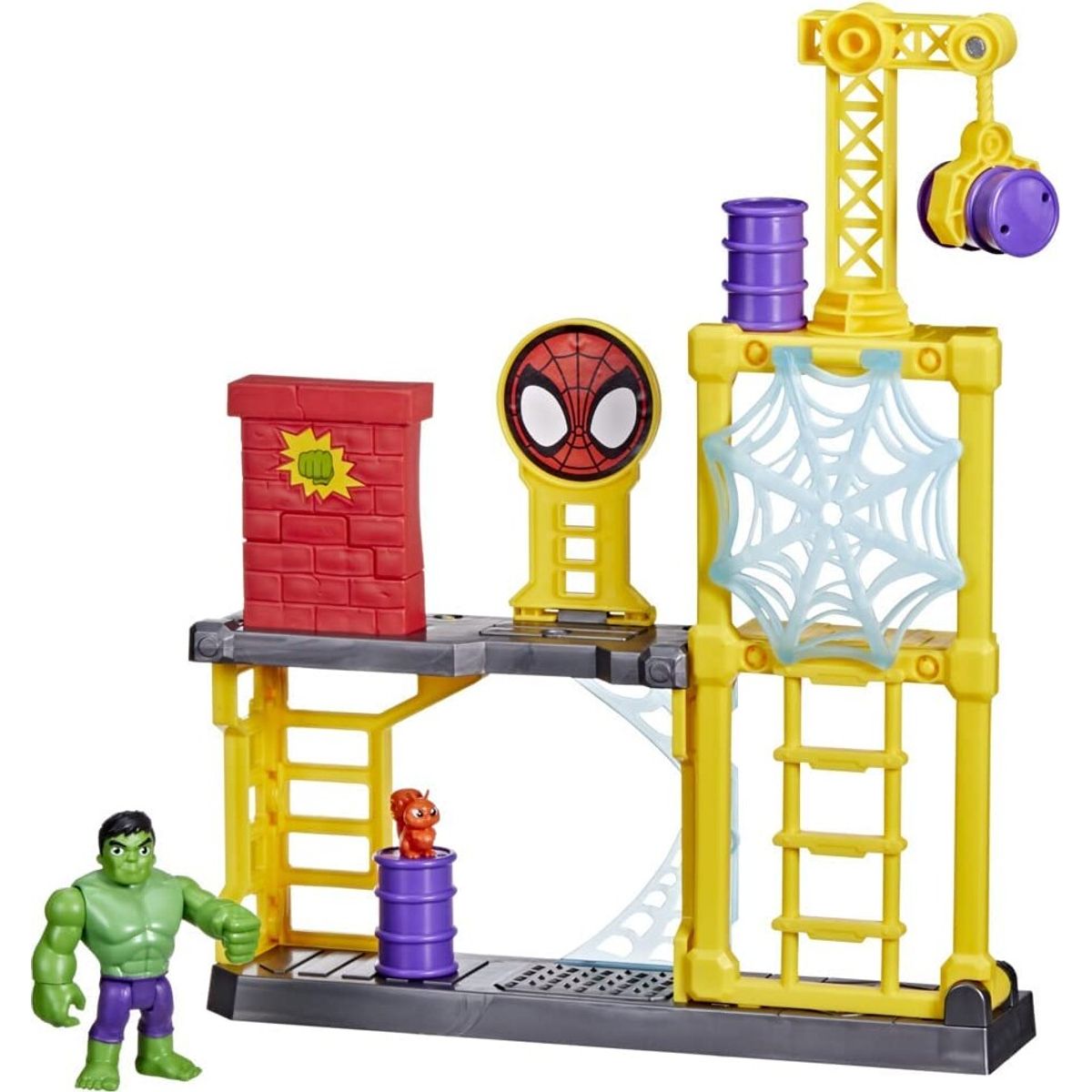 Spidey And His Amazing Friends - Power Smash Hulk Legesæt