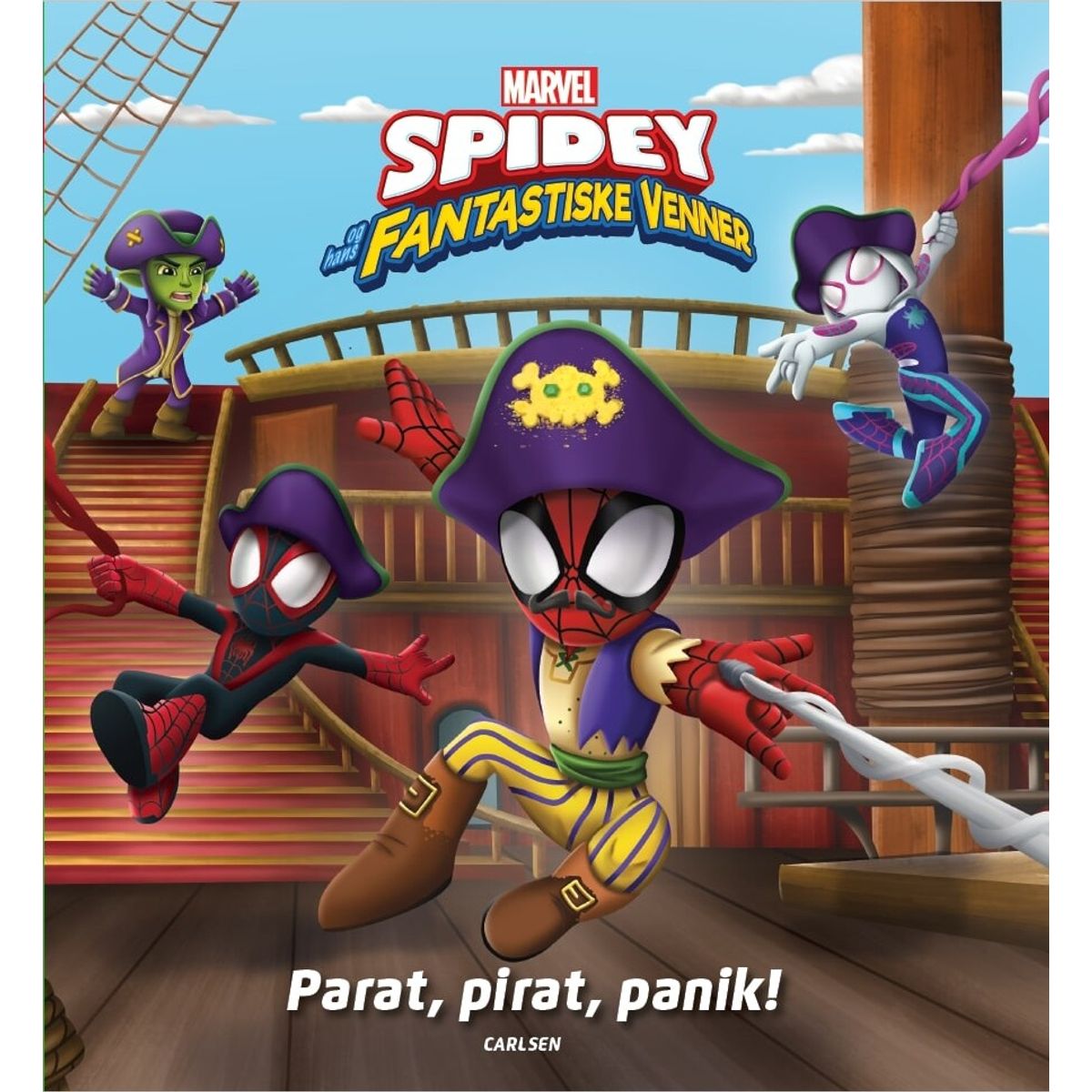 Spidey Og Hans Fantastiske Venner - Parat, Pirat, Panik - Märvel - Bog