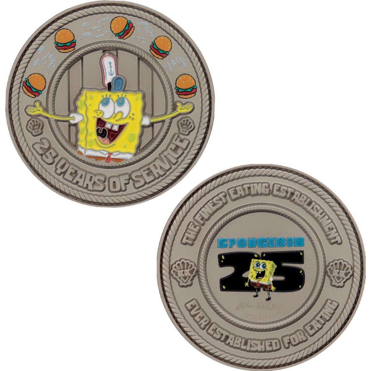 Spongebob Squarepants 25th Anniversary Coin