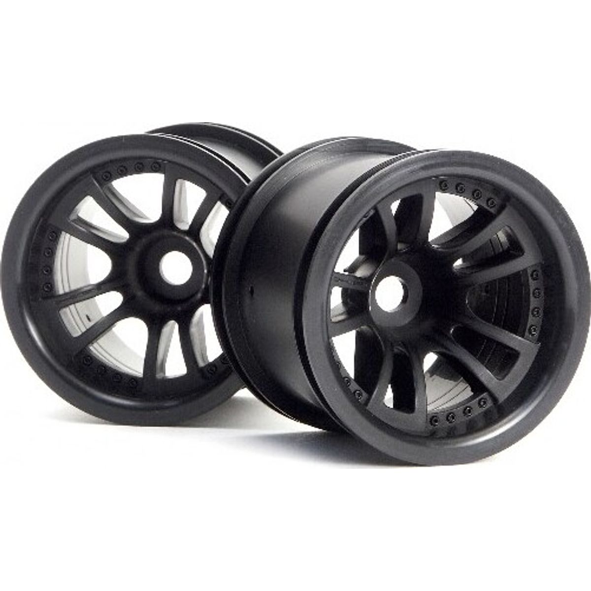 Split 5 Truck Wheel (black/2pcs) - Hp3051 - Hpi Racing