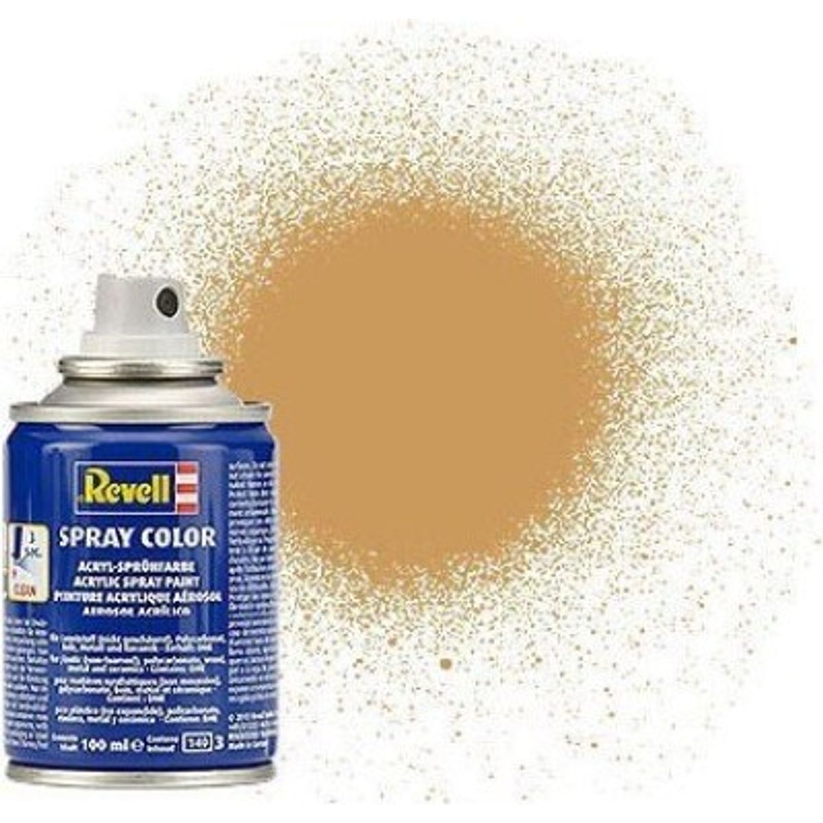 Revell - Spray Color Spraymaling - Ochre Brown Mat 100 Ml