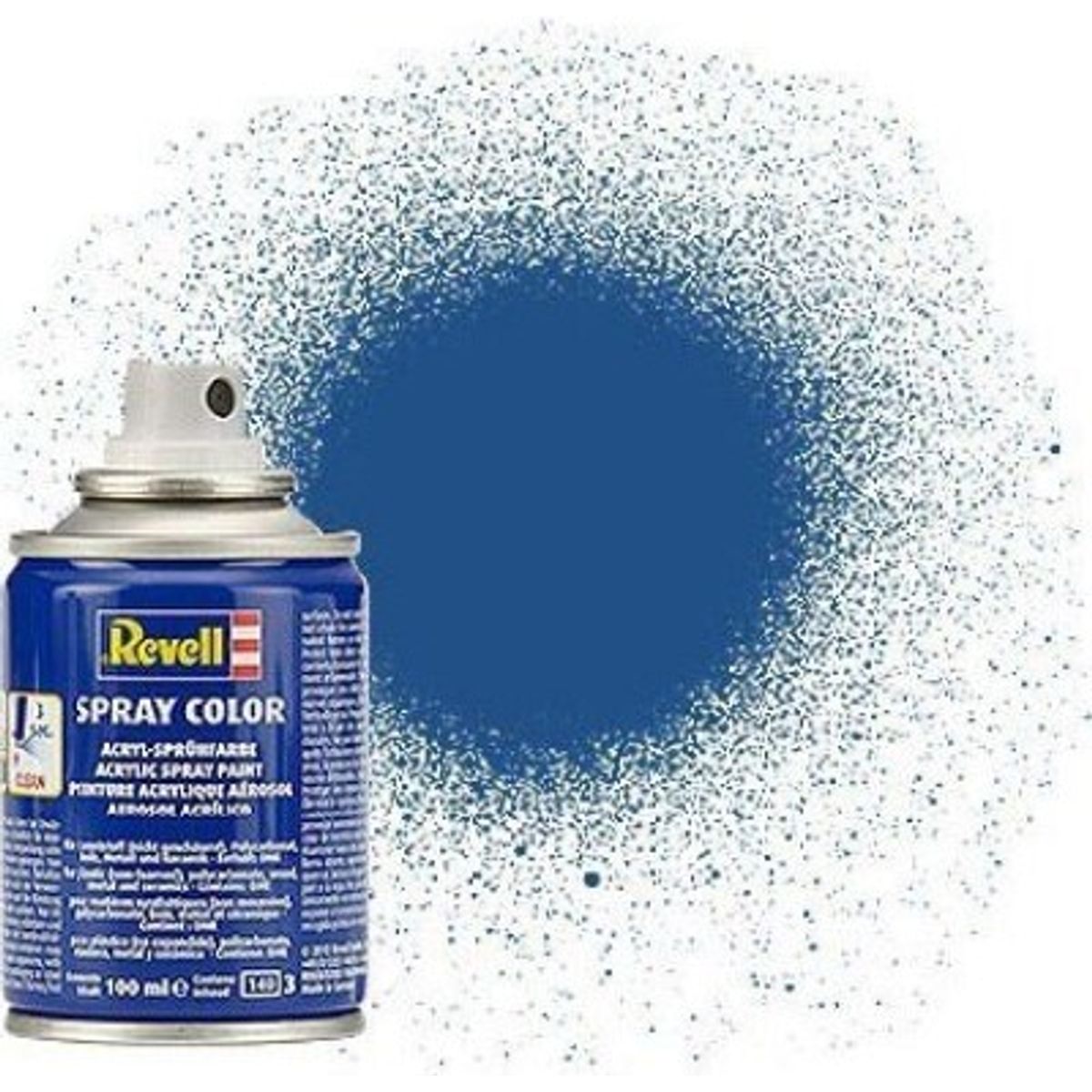 Revell - Spray Color Spraymaling - Blue Mat 100 Ml