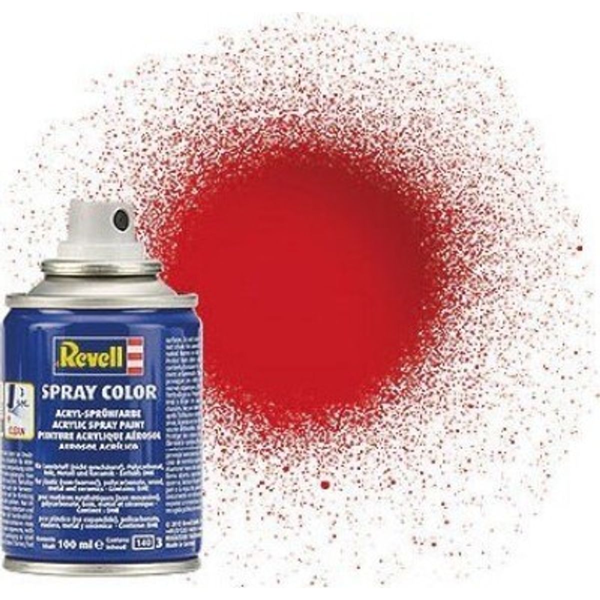 Revell - Spray Color Spraymaling - Fiery Red Gloss 100 Ml