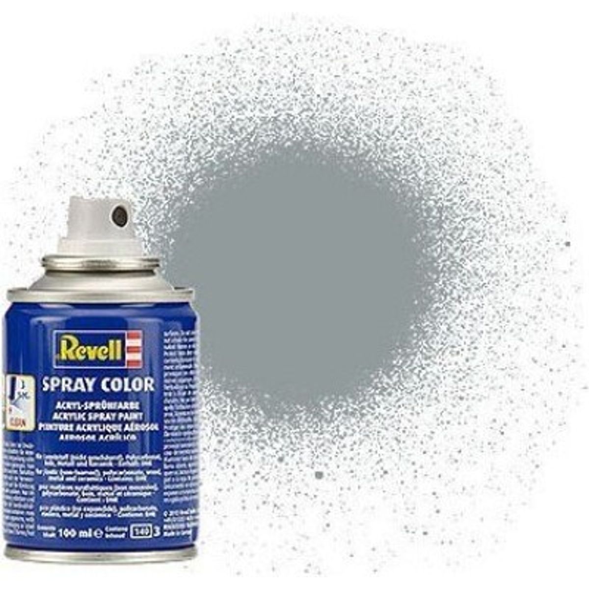 Revell - Spray Color Spraymaling - Light Grey Mat Usaf 100 Ml