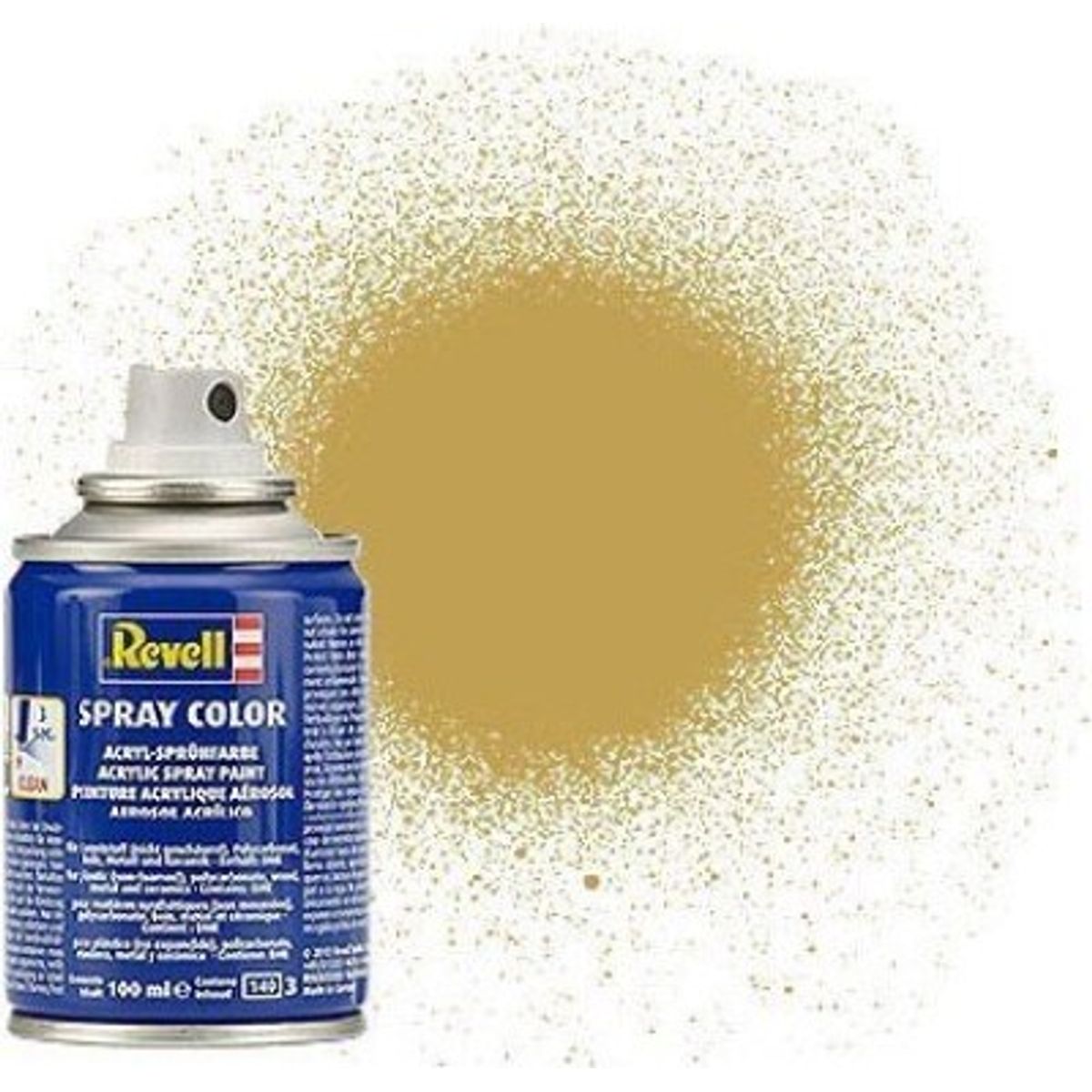 Revell - Spray Color Spraymaling - Sandy Yellow Mat 100 Ml