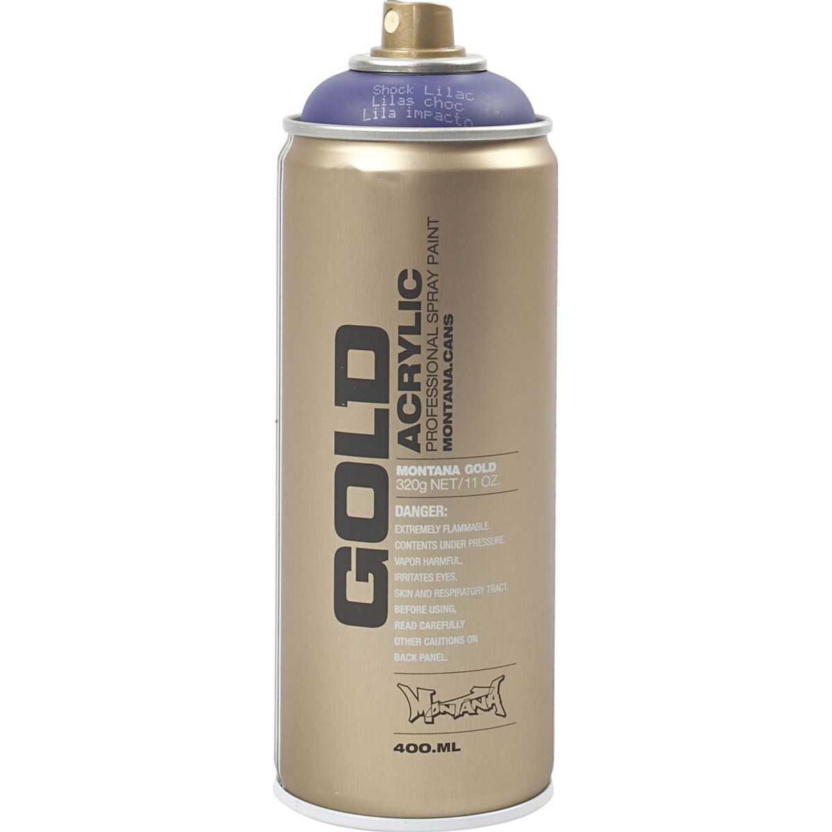 Montana Gold - Spraymaling - Lilla - 400 Ml