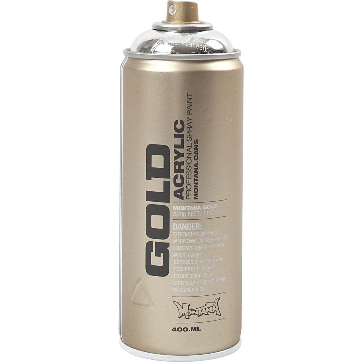 Montana Gold - Spraymaling - Sølv - 400 Ml