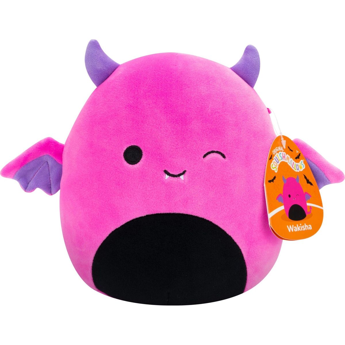 Squishmallows Bamse - Halloween - Wakisha Devil - 19 Cm