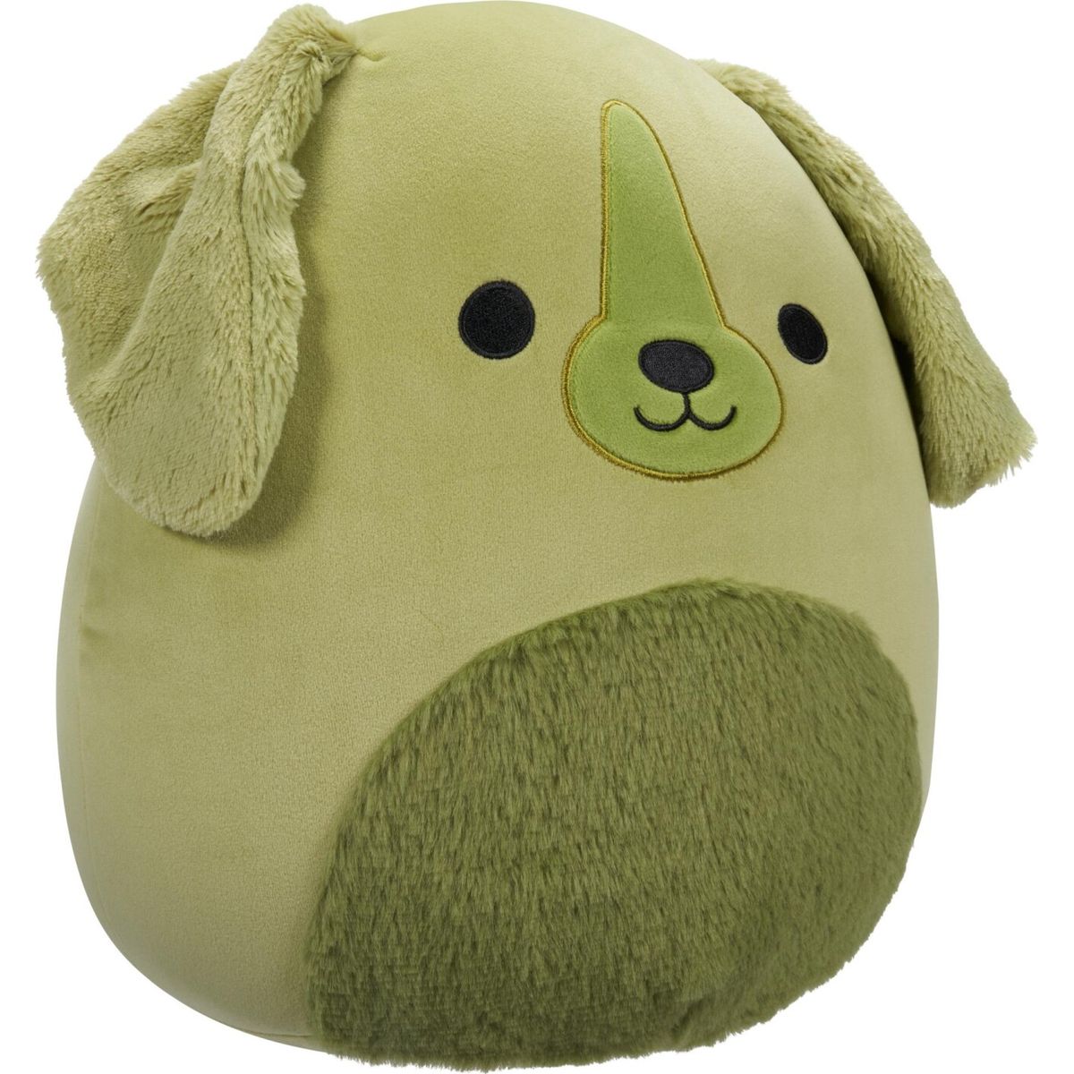 Squishmallows Bamse - Brad Retriever Hund - Grøn - 30 Cm