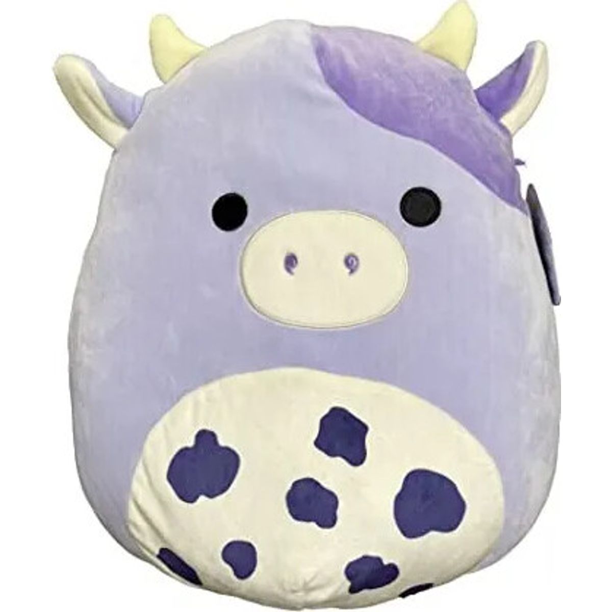 Squishmallows Bamse - Fuzz A Mallows - Bubba Cow - 50 Cm