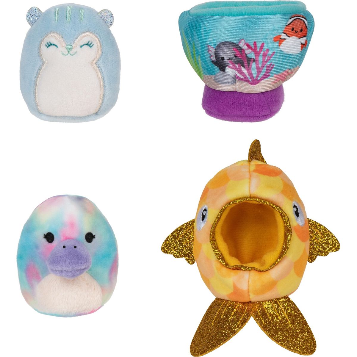 Squishville Squishmallows - Accessory Set - Fishy Friends