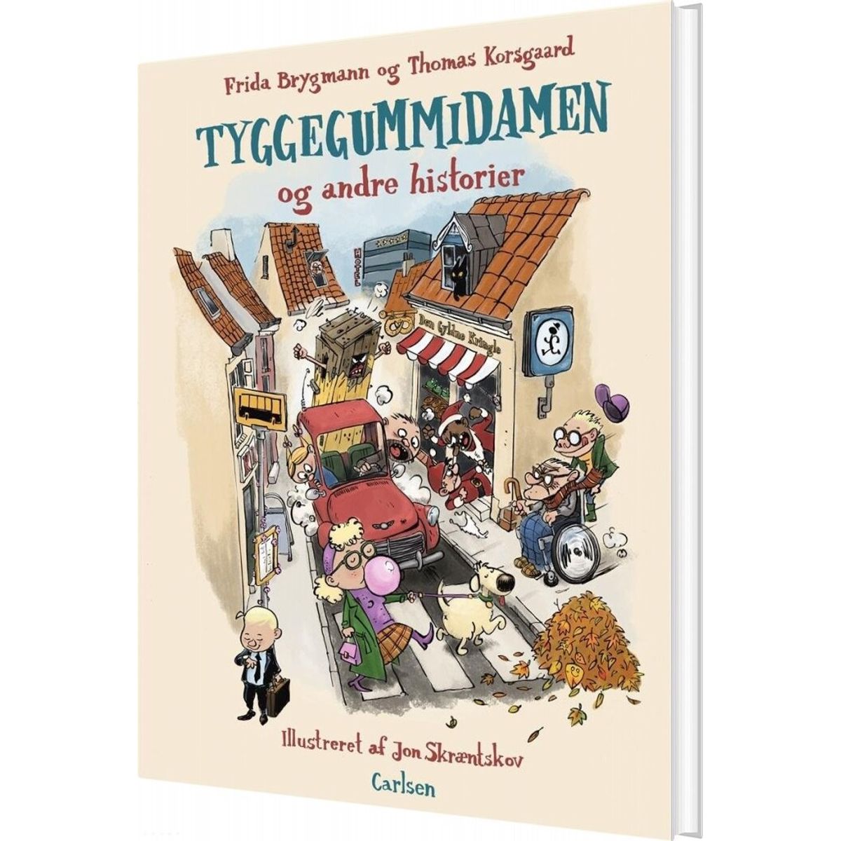 Tyggegummidamen - Thomas Korsgaard - Bog