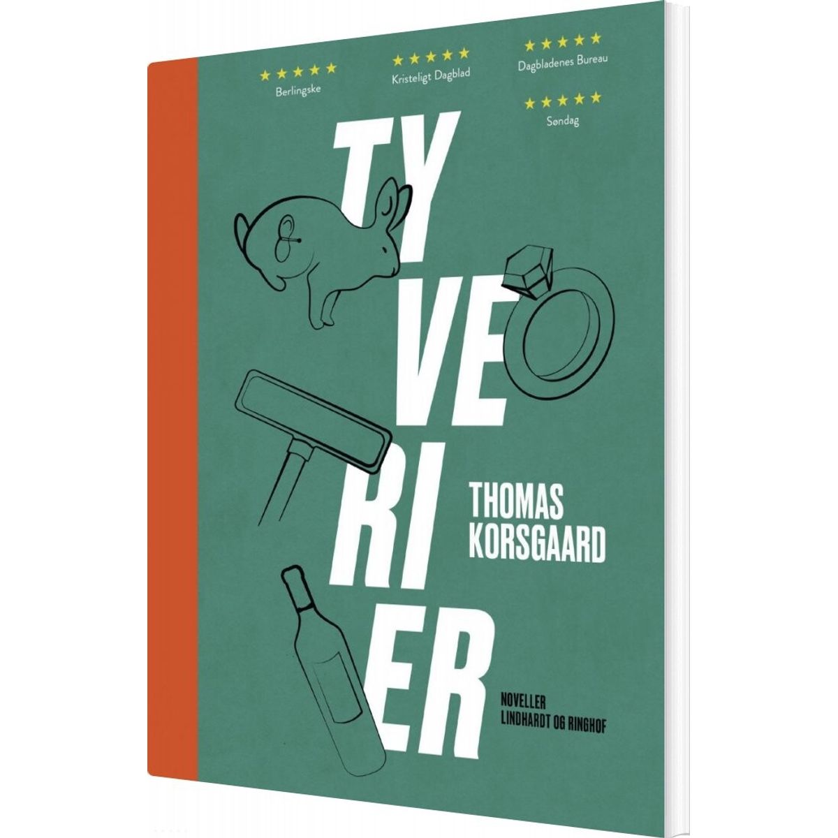 Tyverier - Thomas Korsgaard - Bog