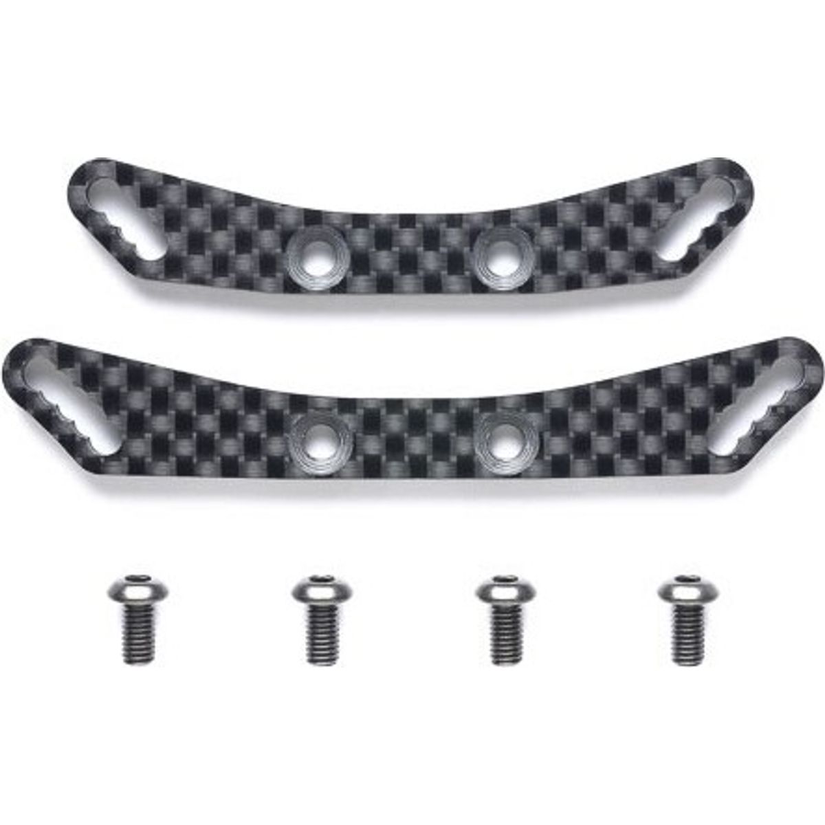 Ta08 Carbon Damper Stays (front & Rear) - 22005 - Tamiya