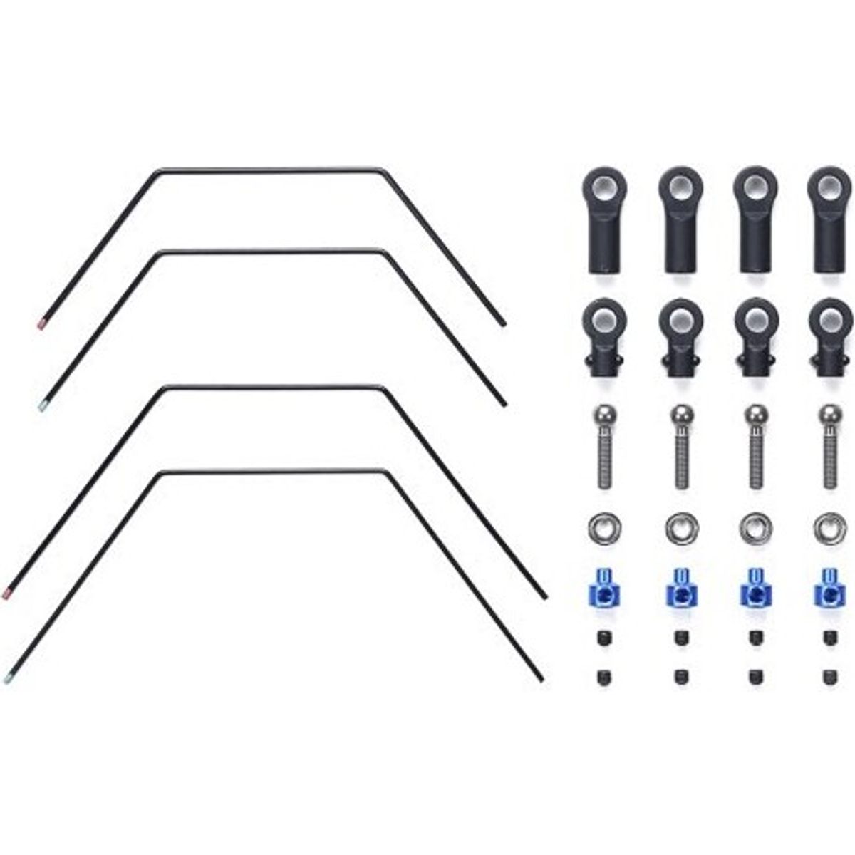 Ta08 Stabilizer Set (front & Rear) - 22003 - Tamiya