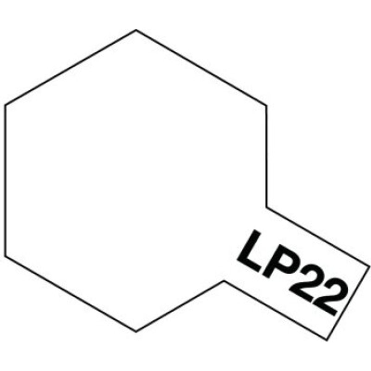 Tamiya - Lacquer Paint - Lp-22 Flat Base - 82122