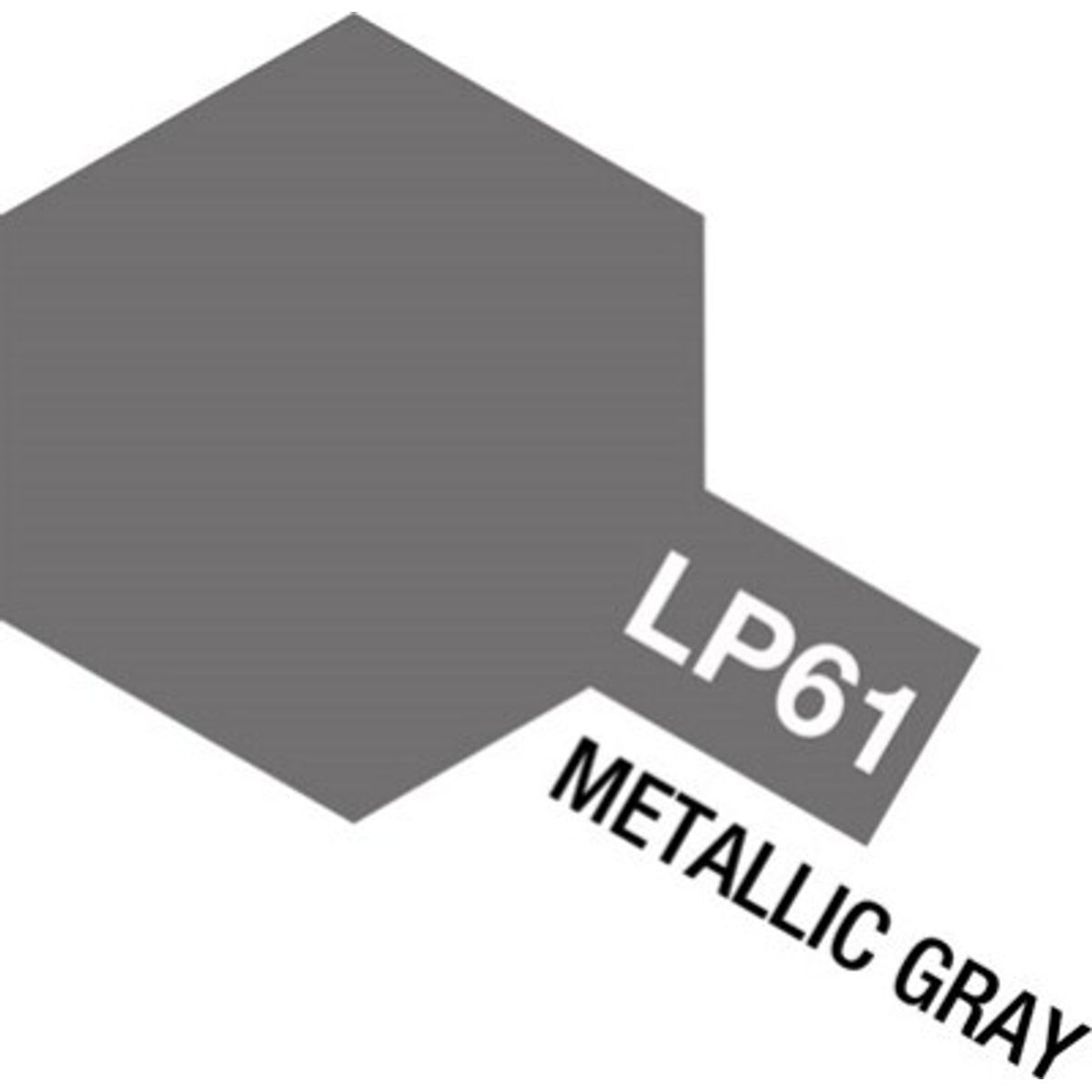 Tamiya - Lacquer Paint - Lp-61 Metallic Gray Flat - 82161