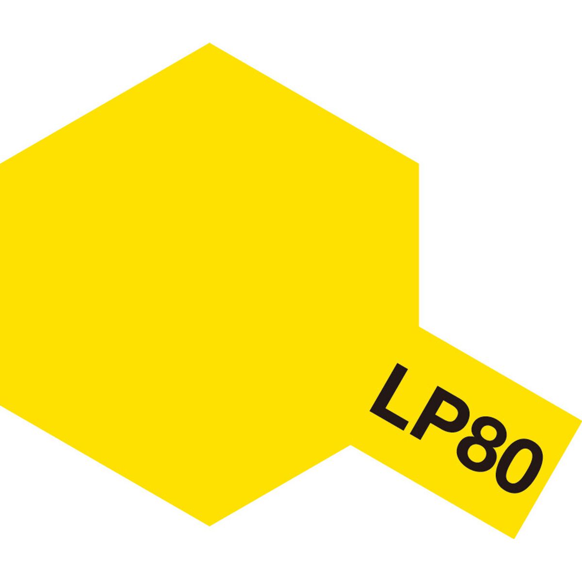 Tamiya - Lacquer Paint - Lp-80 Flat Yellow - 82180