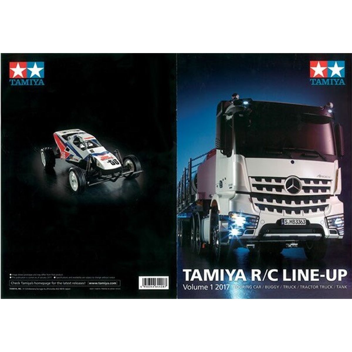 Tamiya - Rc Line-up Volume 1 2017 - Rc Katalog - 64408