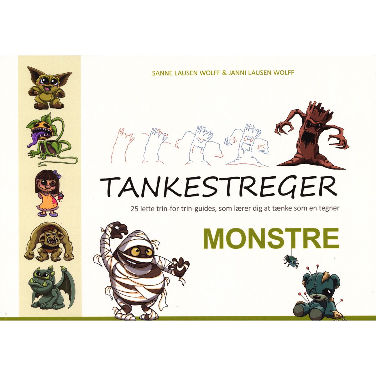 Tankestreger - Monstre - Sanne Lausen Wolff - Bog