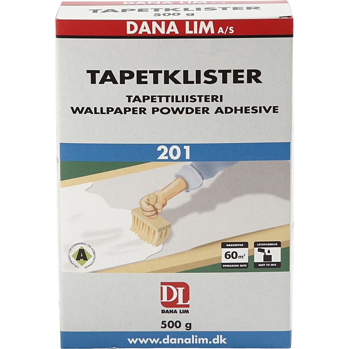 Dana Lim - Tapetklister Pulver - 500 G