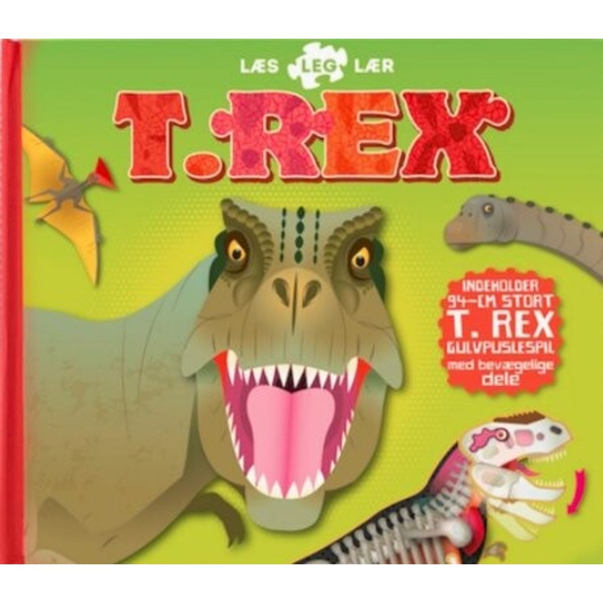 T-rex, Læs Leg Lær - Michael Bright - Bog