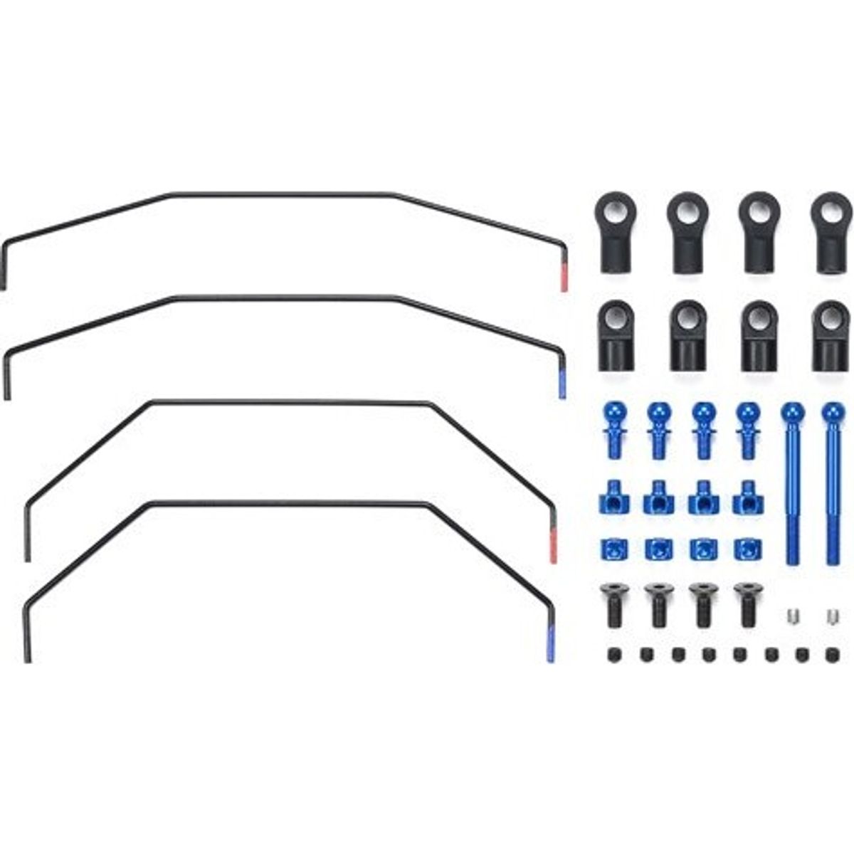 Td4 Stabilizer Set (front & Rear) - 22037 - Tamiya