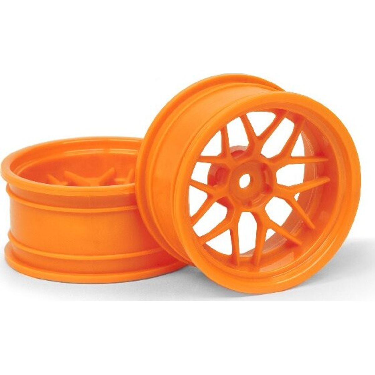 Tech 7 Wheel Orange (9mm/2pcs) - Hp120251 - Hpi Racing