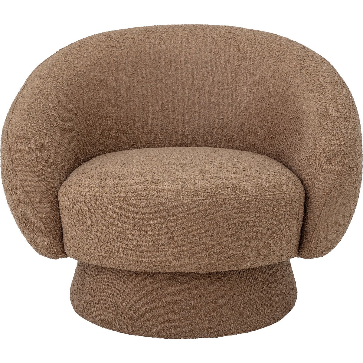 Bloomingville - Ted Loungestol - Brun - Polyester Stof