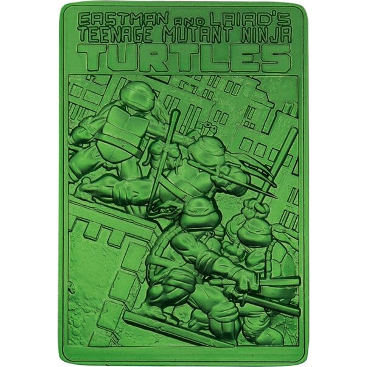 Teenage Mutant Ninja Turtles Limited Edition 40th Anniversary Green Ingot