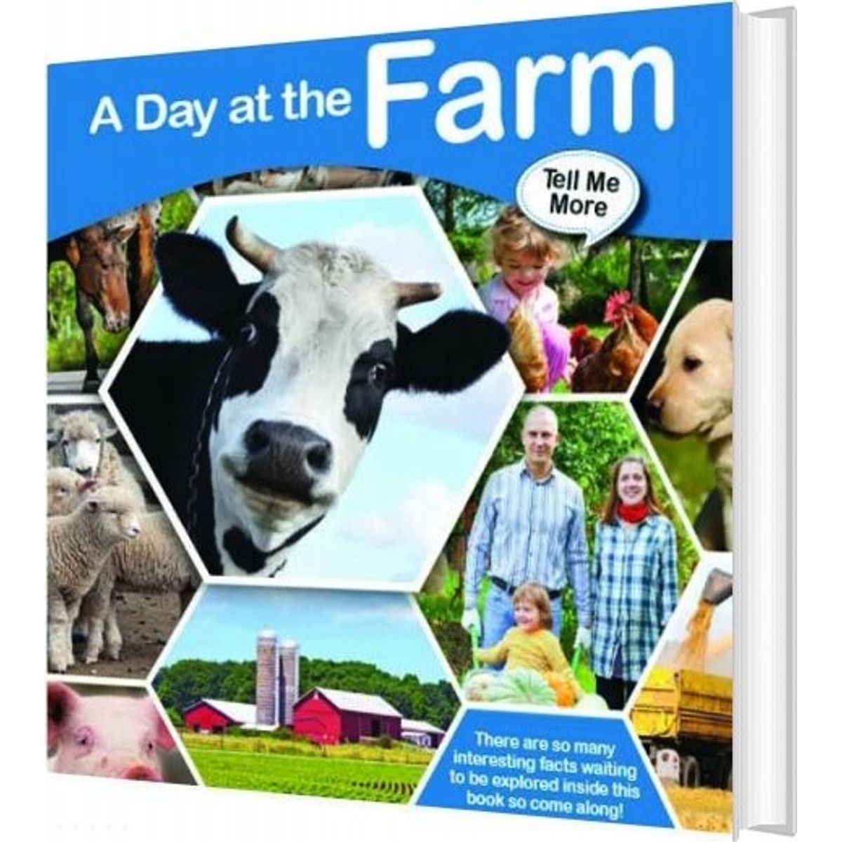 Tell Me More - A Day At The Farm - English book