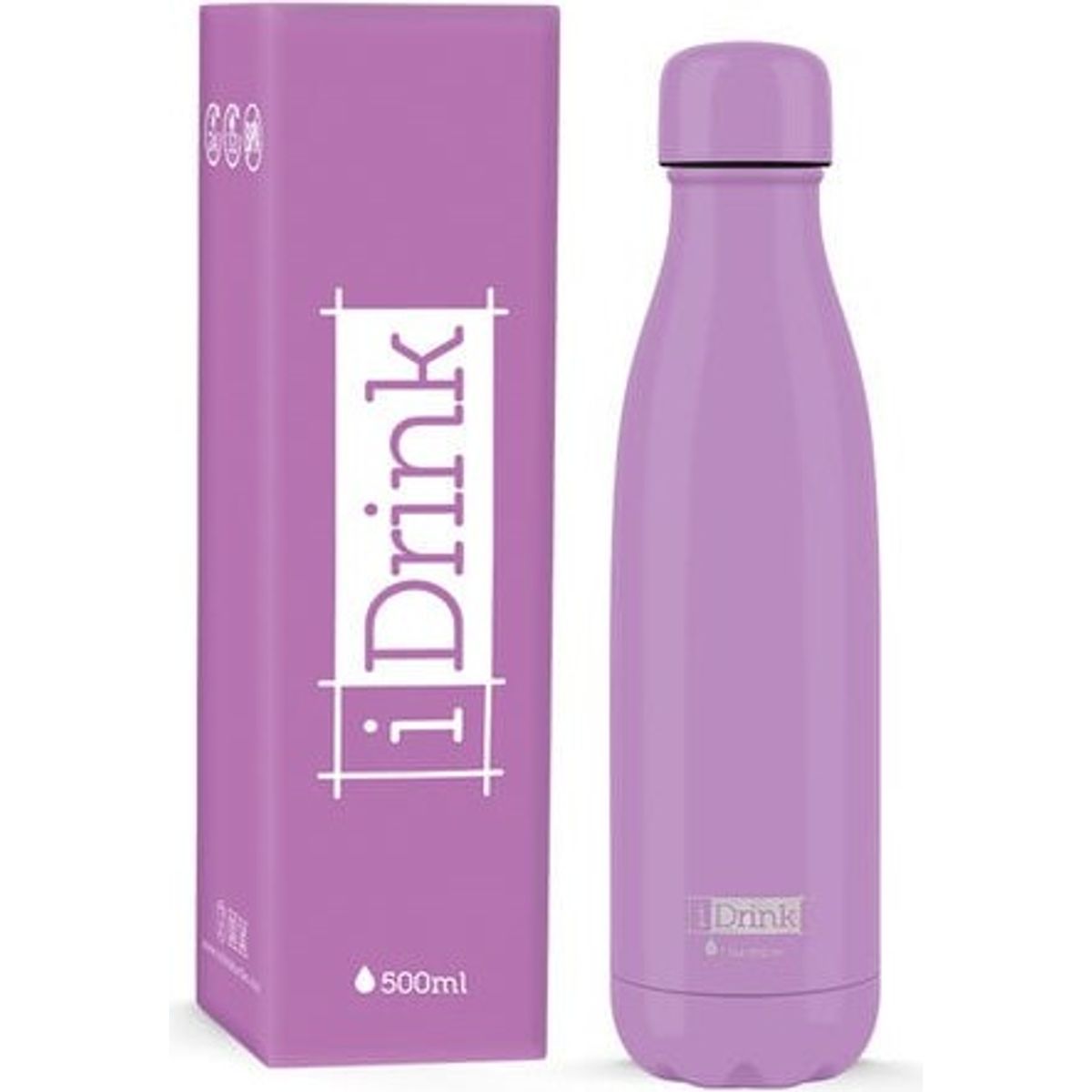 Termoflaske 500 Ml - Lilla