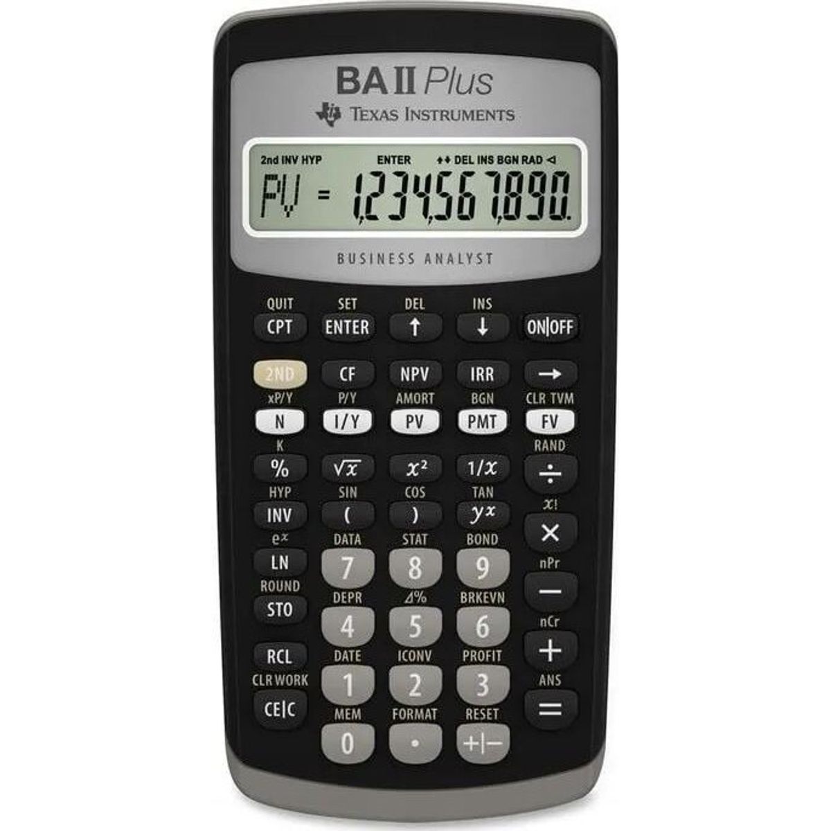 Texas Instruments - Ball Plus Financial Calculator Uk Manual