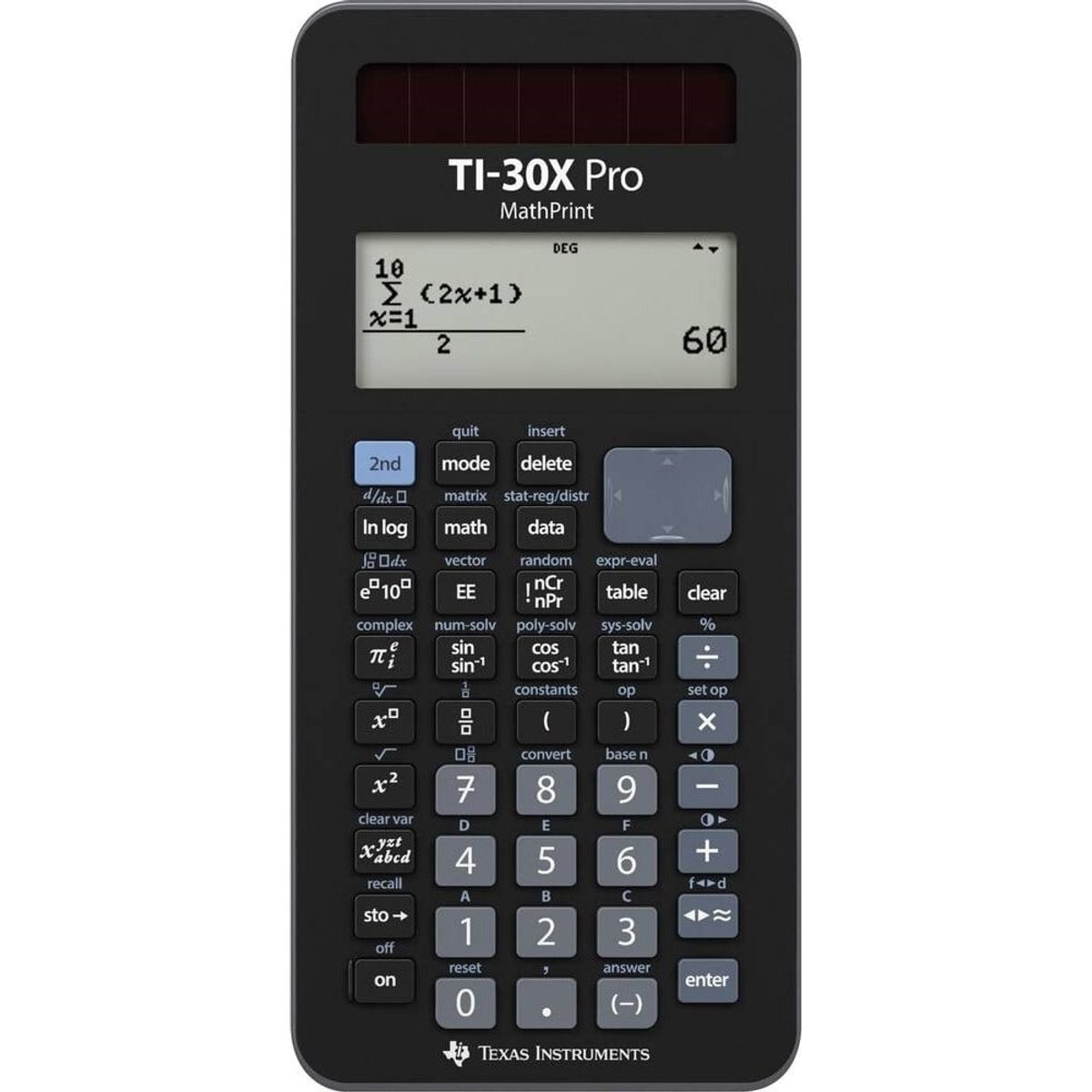 Texas Instruments - Ti-30x Pro Mathprint Scientific Calculator