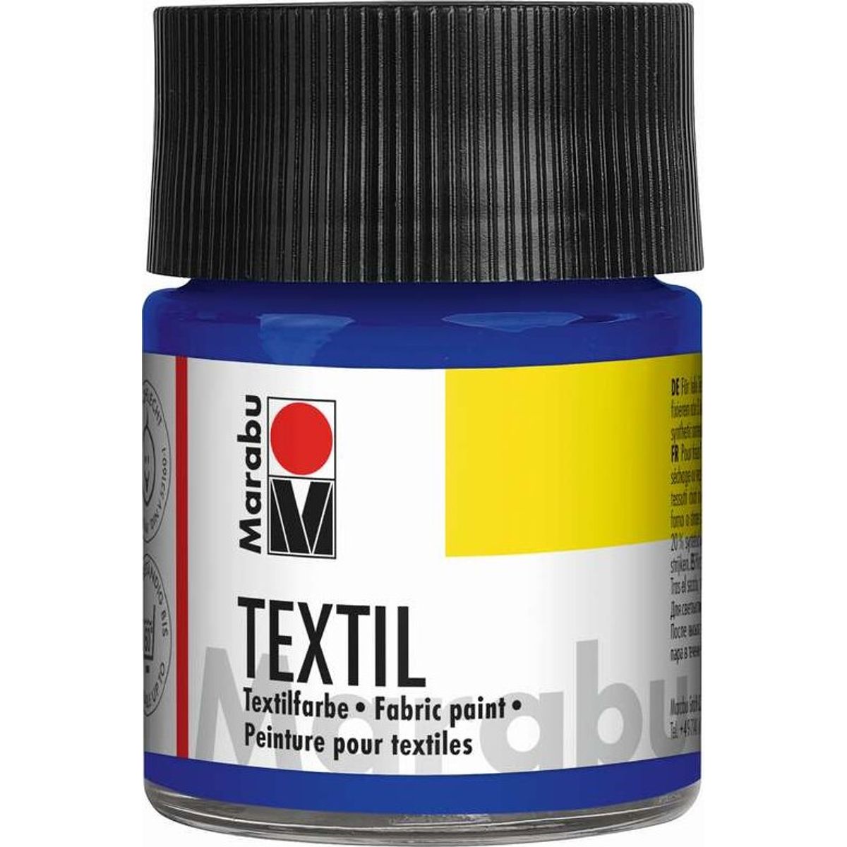 Tekstil Maling - Mørk Blå - Textil - 50 Ml - Marabu