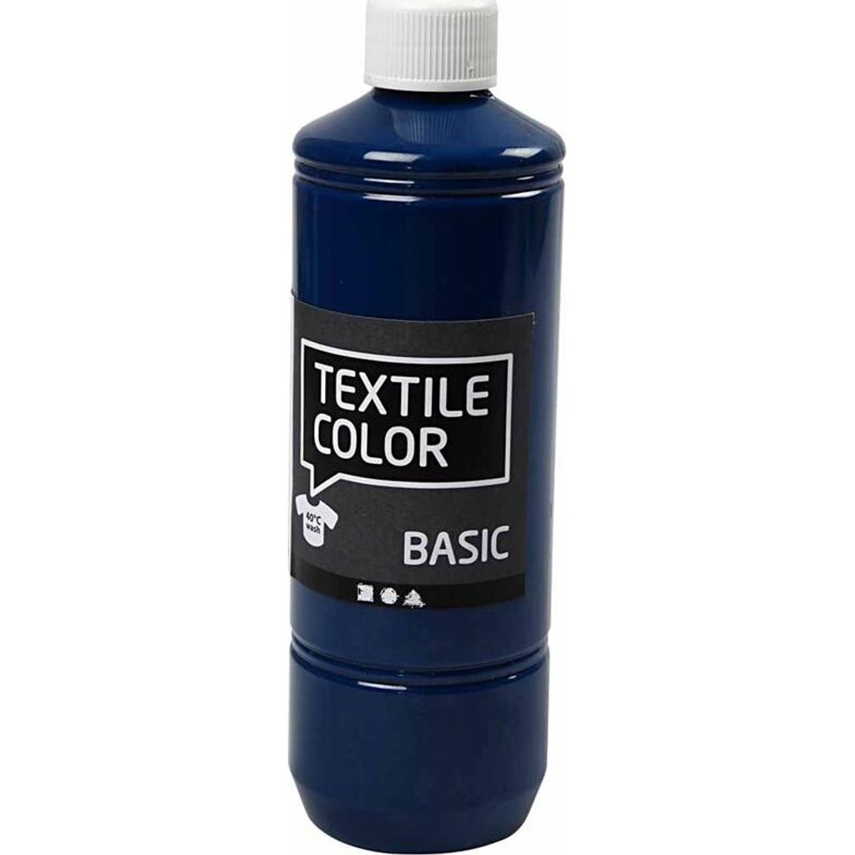 Tekstilmaling - Textile Color Basic - Turkisblå 500 Ml