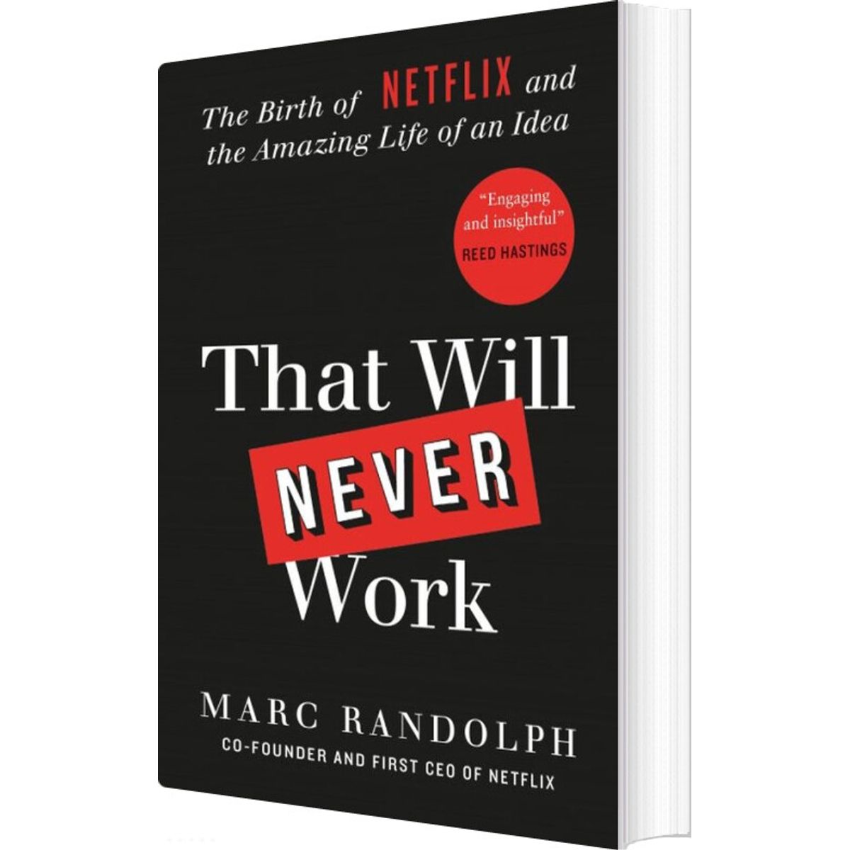 That Will Never Work - B-format - Marc Randolph - English Book