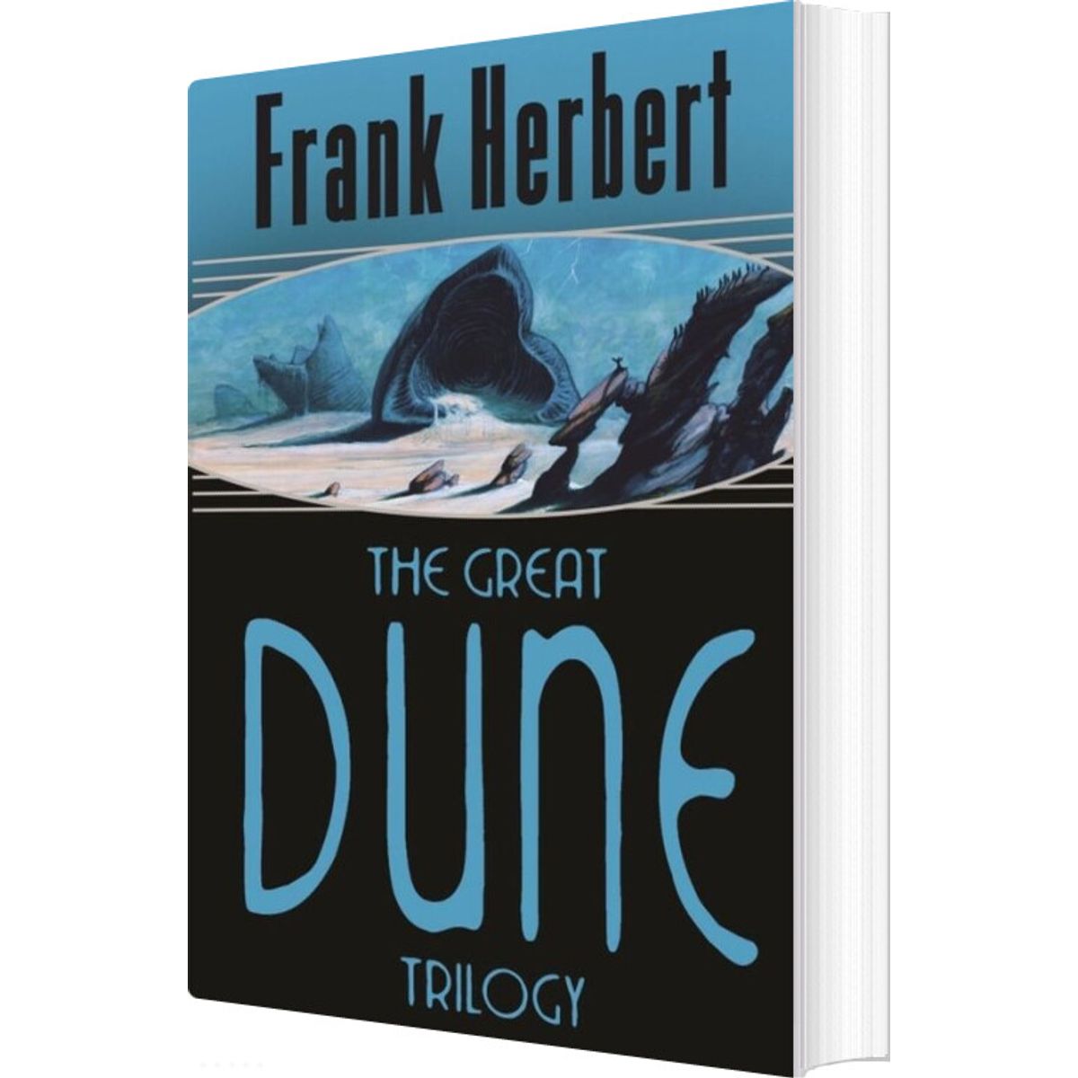 The Great Dune Trilogy: Dune, Dune Messiah, Children Of Dune - Frank Herbert - English Book