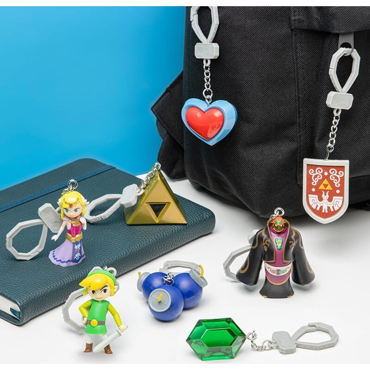 Legend Of Zelda Backpack Buddies Taskevedhæng - Assorteret